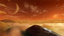 Песчаные дюны на Титане в представлении художника (иллюстрация Steven Hobbs)