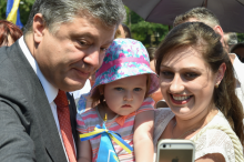 П. Порошенко в Одессе, 8 июля 2015 года. Фото: president.gov.ua