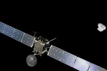 Станция Rosetta (в представлении художника). Фото: ESA