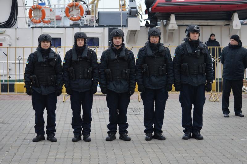 Одесский отряд морской охраны получил новейшее американское оборудование