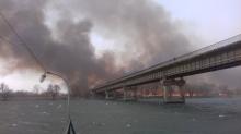 Пожар в Белгород-Днестровском районе. Фото облуправления ГСЧС