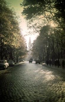 Одесса, вид с ул. Петра Великого на Кирху, фотограф Василий Фертюк, начало 1970-х годов