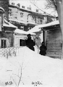 Одесса, во дворе дома № 12 по ул. Артема (Конная). 20 января 1931 г.