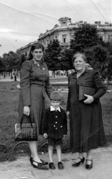 Одесса. На площади Советской Армии. 1948 г.
