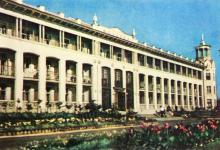 Одесса. Санаторий «Молдова». Фотограф Г. Угринович. Почтовая открытка, 1959 г.