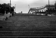 Одесса, бульварная лестница, фотограф Willy Pragher, июнь 1943 г.