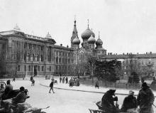 Привокзальная площадь, 1917 г.