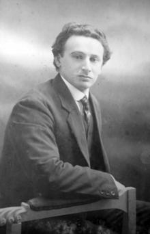 Исай Маркович Гефтер, фото 1919 г.