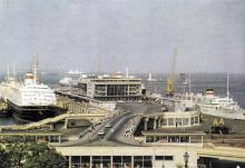 Одесса. Морской вокзал. Фото в книге «Одесса — Варна». 1976 г.