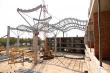 Строительство нового терминала Одесского аэропорта. Фото О. Владимирского. 13 августа 2014 г.