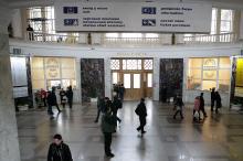 Одесский вокзал. Фото В. Тенякова. 24 ноября 2015 г.