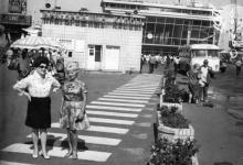 На Одесском морвокзале. 1971 г.