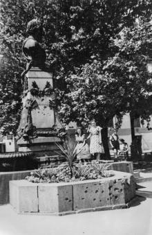 Памятник Пушкину. Одесса. 1955 г.