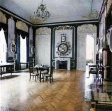 «Пушкинский» зал одесского литературного музея. Фото из буклета 1986 г.