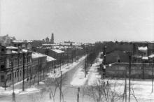 Одесса, ул. Дегтярная. Справа Гулевая площадь. 1942 г.