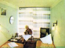 Фото Фото в буклете гостиницы «Турист». Одесса. 1987 г.