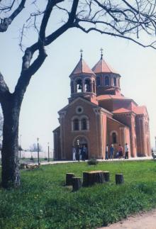 Армяно-Григорианская церковь. Фотография в наборе открыток «Одесса». 2004 г.
