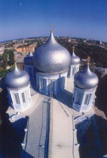 Свято-Успенский кафедральный собор. Фотография в наборе открыток «Одесса». 2004 г.