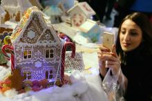 В Одессе открылась выставка пряничных домиков