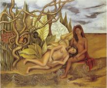 Two Nudes In The Forest (The Earth Itself).   wikiart