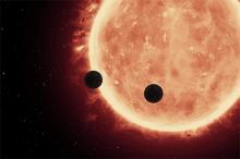    TRAPPIST-1. : NASA / ESA / STSCI