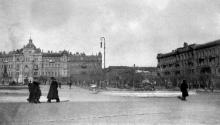 Соборная площадь, фотограф Жозеф Даву, 1919 г.