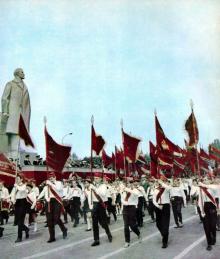 Одесса, площадь им. Октябрьской революции, 1 мая 1968 г.