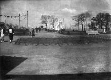 Одесса, вход на Ланжерон из парка Шевченко, 1936 г.