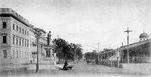 Одесса. Приморский бульвар. Почтовая открытка, конец 19 века