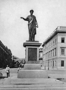 Одесса. Памятник Дюку де Ришелье. По подписи 1906 г.