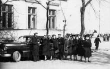 В переулке Чайковского. Одесса. 25 марта 1956 г.