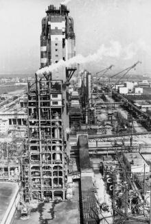 Вторая очередь по производству карбамида на припортовом заводе. г. Одесса апрель 1986 г. (9175)