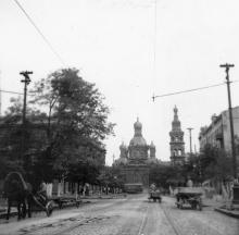 Мещанская церковь, вид с ул. Тираспольской. Одесса, начало 1930-х годов