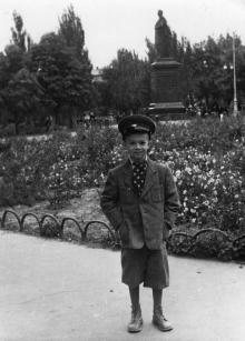 На площади Советской Армии, Одесса, 1958 г.