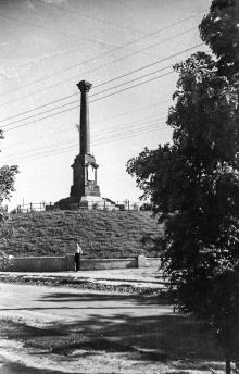 Одесса, возле Александровской колонны, 1930-е годы
