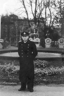 Одесса. В городском саду. 1950 г.