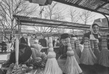 Одесса. На Новом рынке. Фотограф Илья Гершберг. 1960-е годы