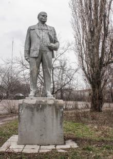 Памятник В.И. Ленину в парке им. Ленинского комсомола, Одесса. Фото Олега Владимирского. 13 марта 2013 г.