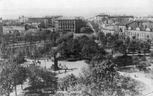 Одесса. Соборная площадь. Почтовая карточка, конец 1940-х гг.