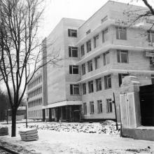 Окончание строительства главного корпуса Одесской киностудии. 1973 г.