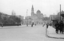 Привокзальная площадь. Одесса. Март, 1944 г.