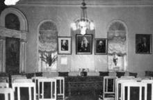 Актовый зал Семинарии на ул. Чижикова. 1957 г.
