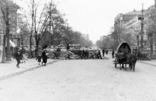 На Дерибасовской улице. Конец октября 1941 г.