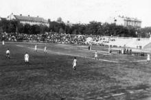 На стадионе «Виктория». Одесса. 1942 г.