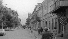 Улица Ланжероновская, середина 1970-х годов