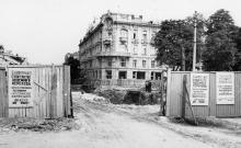 Строительство подземного перехода на Дерибасовскую с Садовой через Советской Армии