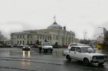 Железнодорожный вокзал. Одесса. Фотограф В. Теняков. 24 ноября 2015 г.