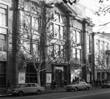 Улица Ленина (Ришельевская), кинотеатр «Украина», 1985 г.