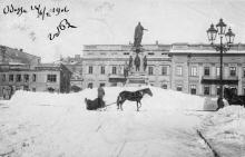 Памятник Екатерине II. Одесса. 1906 г.