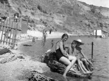На Монастырском пляже, 1951 г.